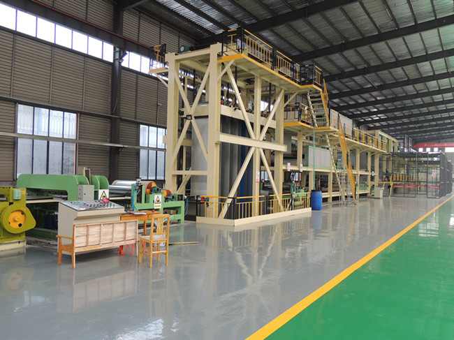 Production Line of Coating Film of Color-coated Plates