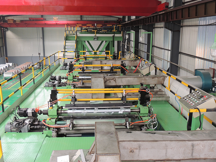 printing machine used for printing multiple colors on the surface of steel pre-coated layer